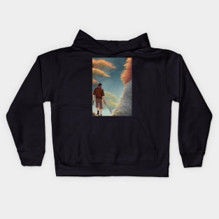 Walking to Fish Kids Hoodie